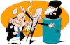 Cartoon: Look there! (small) by Amorim tagged iran,joe,biden,netanyahu