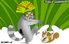 Cartoon: Madagascar Live Action (small) by Amorim tagged genz,madagascar,andryrajoelina