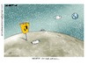 Cartoon: NASA announcement (small) by Amorim tagged nasa,moon,water