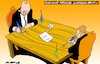 Cartoon: Peace talks (small) by Amorim tagged war,peacedeal,ceasefire