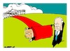 Cartoon: Red carpet (small) by Amorim tagged us,elections2020,trump,biden
