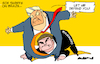 Cartoon: Shield (small) by Amorim tagged trump,tariff,brazil,jairbolsonaro
