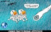 Cartoon: Stuck in space (small) by Amorim tagged nasa,international,space,station,astronauts