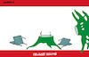Cartoon: Tables (small) by Amorim tagged israel,lebanon,hezbollah