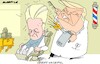 Cartoon: Trump Barbershop (small) by Amorim tagged netherlands,geert,wilders,trump