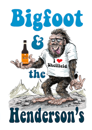 Cartoon: Bigfoot and the Hendersons (medium) by Ian Baker tagged bigfoot,and,the,relish