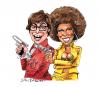 Cartoon: Austin Powers (small) by Ian Baker tagged austin,powers,beyonce,mike,myers,film