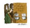 Cartoon: Magazine Gag Cartoon (small) by Ian Baker tagged religion church