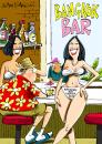 Cartoon: Paperlink Greeting Card (small) by Ian Baker tagged thailand lady boy