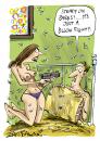 Cartoon: Penthouse USA (small) by Ian Baker tagged sex couples fight