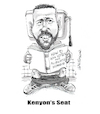 Cartoon: Robert Kenyon (small) by Ian Baker tagged robert,kenyon,makerfield,politics,politician,reform,uk,sexist,toilet,bigot,plumber,seat,ian,baker,cartoonist,cartoon,caricature,satire,election,humour,parliament,mp,by,racism