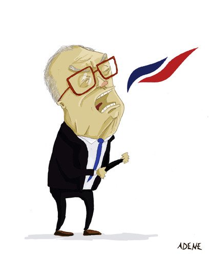 Cartoon: Jean-Marie Le Pen (medium) by Adene tagged fn,politic,lepen