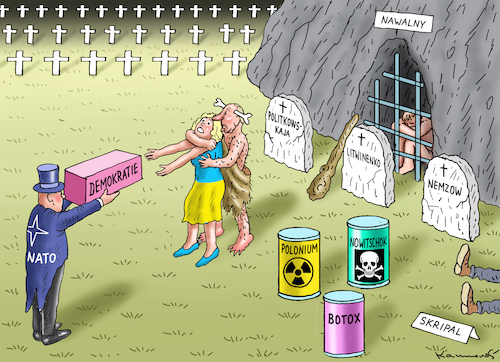Cartoon: AN ALLE PUTINVERSTEHER (medium) by marian kamensky tagged putins,bescherung,ukraine,provokation,nato,osterweiterung,putins,bescherung,ukraine,provokation,nato,osterweiterung