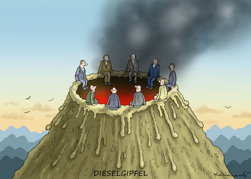 Cartoon: DIESELGIPFEL (medium) by marian kamensky tagged dieselfahrverbot,abgasskandal,dieselumrüstung,dieselgipfel,alexander,dobrindt,dieselfahrverbot,abgasskandal,dieselumrüstung,dieselgipfel,alexander,dobrindt