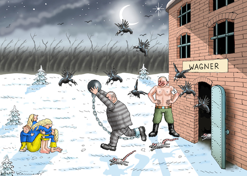 Cartoon: GRAUSAMER RUSSISCHER FASCHISMUS (medium) by marian kamensky tagged faschistischer,weihnachtsterror,putin,ukraine,energieterror,faschistischer,weihnachtsterror,putin,ukraine,energieterror