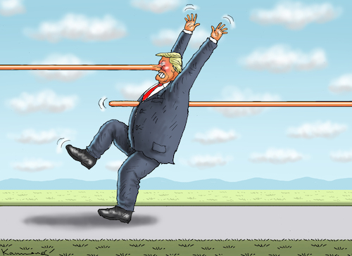 Cartoon: LÜGENTOT (medium) by marian kamensky tagged trump,und,der,hurrikan,milton,us,wahlen,kopf,an,rennen,kamala,harris,trump,und,der,hurrikan,milton,us,wahlen,kopf,an,rennen,kamala,harris