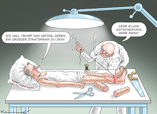 Cartoon: MERZ REIST NACH WASHINGTON (medium) by marian kamensky tagged musk,trump,zuckerberg,bezos,felon,and,elon,in,panama,zölle,diktator,selenskyj,putin,ukraine,usa,china,merz,reist,nach,washington,handelskrieg,musk,trump,zuckerberg,bezos,felon,and,elon,in,panama,zölle,diktator,selenskyj,putin,ukraine,usa,china,merz,reist,nach,washington,handelskrieg