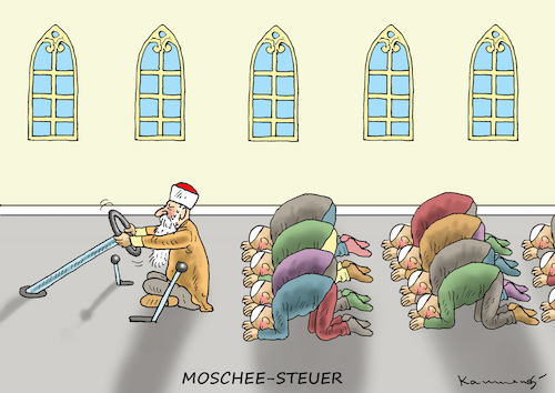 Cartoon: MOSCHEE-STEUER (medium) by marian kamensky tagged moschee,steuer,islam,türkei,ditib,erdogan,moschee,steuer,islam,türkei,ditib,erdogan