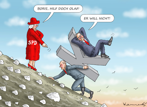 Cartoon: OLAF WILL NICHT (medium) by marian kamensky tagged fdp,spd,ampel,grüne,das,wirtschaftspapier,merz,scholz,pistorius,fdp,spd,ampel,grüne,das,wirtschaftspapier,merz,scholz,pistorius