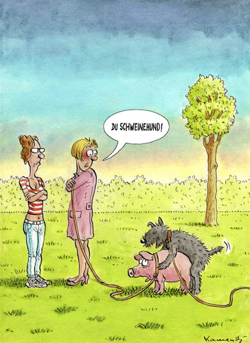 Cartoon: Schweinehund (medium) by marian kamensky tagged frühling,schweinehund,erotik,hormone,schweinereien,frühling,schweinehund,erotik,hormone,schweinereien,liebe,park,hunde,gassi