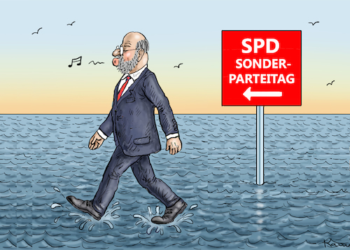 Cartoon: Sonderparteitag der SPD (medium) by marian kamensky tagged sonderparteitag,der,spd,mit,herrn,schulz,sonderparteitag,der,spd,mit,herrn,schulz