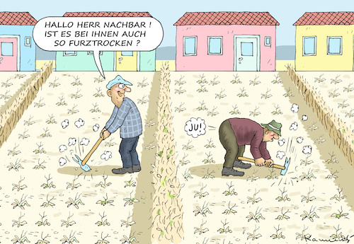 Cartoon: TROCKENER HUMOR IN DEUTSCHLAND (medium) by marian kamensky tagged trockener,humor,in,deutschland,trockener,humor,in,deutschland