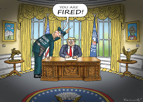 TRUMP HAS BEEN FIRED