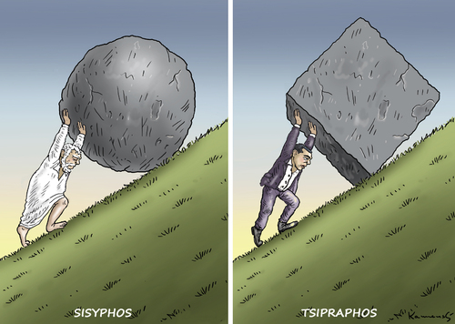 Cartoon: TSIPRAPHOS (medium) by marian kamensky tagged alexis,tsipras,griechenland,rettungsschirm,eu,griechowestern,alexis,tsipras,griechenland,rettungsschirm,eu,griechowestern