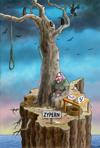 Cartoon: Zyperntraumbaum (medium) by marian kamensky tagged zypern,krise,bankenkrise,eu,rettungsschirm,zypern,krise,bankenkrise,eu,rettungsschirm
