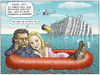 Cartoon: 007 auf Costa Concordia (small) by marian kamensky tagged costa,concordia,schiffsbruch,italien