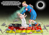 Cartoon: AGGRESSIVE NAZISCHLAMPE WEIDEL (small) by marian kamensky tagged bundesverfassungsgerichtschutz,höcke,afd,faschismus