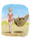 Cartoon: Angebaggerung (small) by marian kamensky tagged wetterphänomen,anmache,frühling,busshaltestelle,sex,dating,erotik