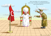 Cartoon: AUFERSTEHUNGSTAG (small) by marian kamensky tagged cumhuriyet,erdogan,cavusoglu,referendum,pressefreiheit,türkei,denit,yücel