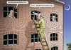 Cartoon: BECKENBAUERS SELBSTEINWEISUNG (small) by marian kamensky tagged fussball,wm,2006,korruption,beckenbauer,hoeness,dreyfus,blatter