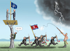 Cartoon: BIDEN BESUCHT SCHOLZ (small) by marian kamensky tagged biden,besucht,scholz