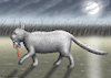 Cartoon: BRAVE KATZE (small) by marian kamensky tagged tv,duell,harris,vs,trump,abc,börse,nach,dem,superman,springfield,ohio