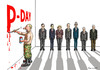 Cartoon: D Day (small) by marian kamensky tagged vitali,klitsccko,ukraine,janukowitsch,demokratie,gewalt,bürgerkrieg,timoschenko,helmut,schmidt,putinversteher,day,donezk