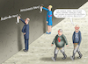 Cartoon: DAGEGEN KOMMT FRITZ NICHT AN! (small) by marian kamensky tagged stadtbild,von,merz