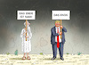 Cartoon: DAS ENDE (small) by marian kamensky tagged trump,und,der,hurrikan,milton,us,wahlen,jeff,bezos,dreht,durch,the,washington,post,musk,tesla,project,2025