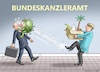 Cartoon: DER BALL LIEGT JETZT BEI SCHOLZ (small) by marian kamensky tagged curevac,testzentren,corona,impfung,pandemie,booster,omikron,impfpflicht