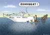 Cartoon: DIE GEISSENS (small) by marian kamensky tagged die,geissens,flüchtlingsboote,afrika,lampedusa,jet,set