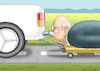 Cartoon: DIESELSCHNURRBARTSOFTWARE (small) by marian kamensky tagged dieselfahrverbot,abgasskandal,dieselumrüstung,dieselgipfel,merkel,alexander,dobrindt