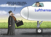 Cartoon: DSCHIHADISTEN UND PILOTEN (small) by marian kamensky tagged lokführerstreik,dbb,streik,pilotenstreik,lufthansastreik