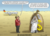 Cartoon: EIN SCHLECHTER WITZ (small) by marian kamensky tagged eu,flüchtlinge,asyl,politik,willkommenskultur,terrorismus,heidenau,horst,seehofer,bayern