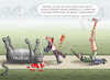 Cartoon: ENDLICH KRIEG! (small) by marian kamensky tagged bundeswehr,super,gau,taurus,putin,ukraine,krieg