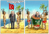 Cartoon: ERDOGAN ENTDECKT AMERIKA ! (small) by marian kamensky tagged erdogan,entdeckt,amerika,türkei,islam,terrorismus