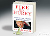 Cartoon: FIRE AND FURY (small) by marian kamensky tagged obama,trump,präsidentenwahlen,usa,baba,vanga,republikaner,inauguration,demokraten,us,steuer,reform,weihnachten,fire,and,fury,steve,bannon,wikileaks,faschismus
