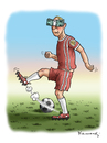 Cartoon: Fussballkorruption (small) by marian kamensky tagged fussballkorruption,europol,maffia,asien
