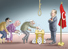 Cartoon: GOTT BESCHÜTZE DIE TÜRKEI ! (small) by marian kamensky tagged cumhuriyet,erdogan,cavusoglu,referendum,pressefreiheit,türkei,denit,yücel