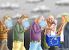 Cartoon: HALLUZINIERTES EUROPA (small) by marian kamensky tagged brexit,theresa,may,england,eu,schottland,weicher,wahlen,boris,johnson,nigel,farage,referendum,mai,julian,assange